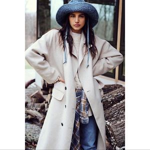 Free people adore you wool coat